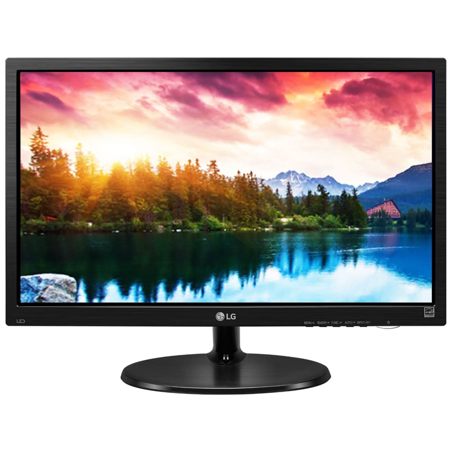 LG 19M38LB-B, 18.5 INCH(47CM) HD MONITOR, BLACK