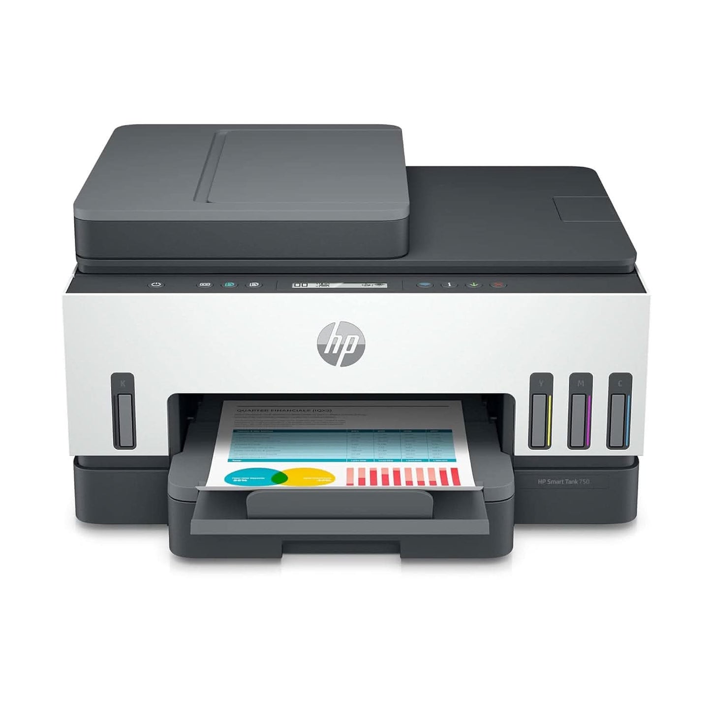 HP SMART TANK 750 ALL-IN-ONE AUTO DUPLEX WIFI COLOUR PRINTER WITH ADF, PRINT, SCAN & COPY 6UU47A