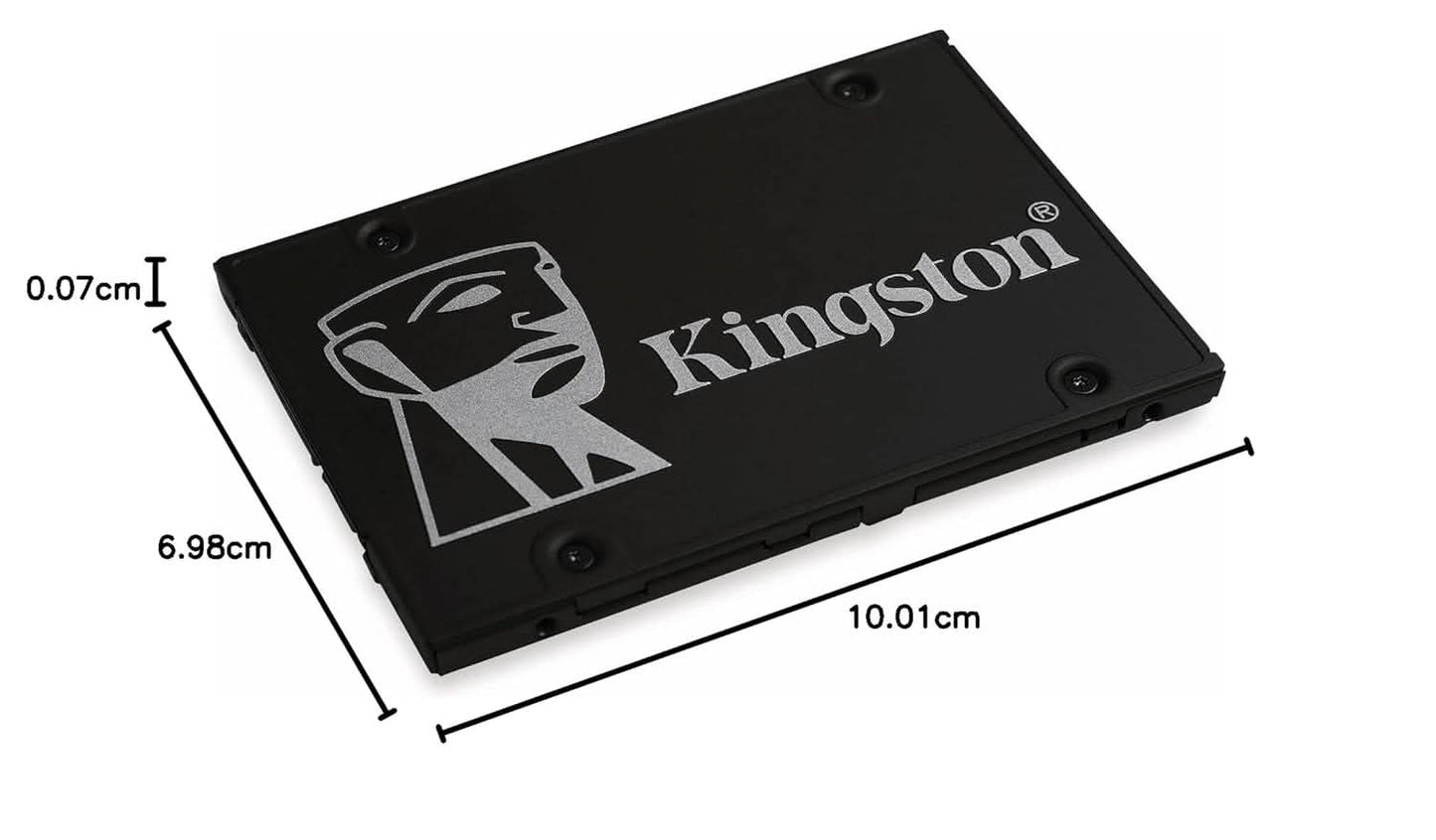 KINGSTON 256GB KC600 SATA 3 6.35 CM (2.5") INTERNAL SSD (SKC600/256G)