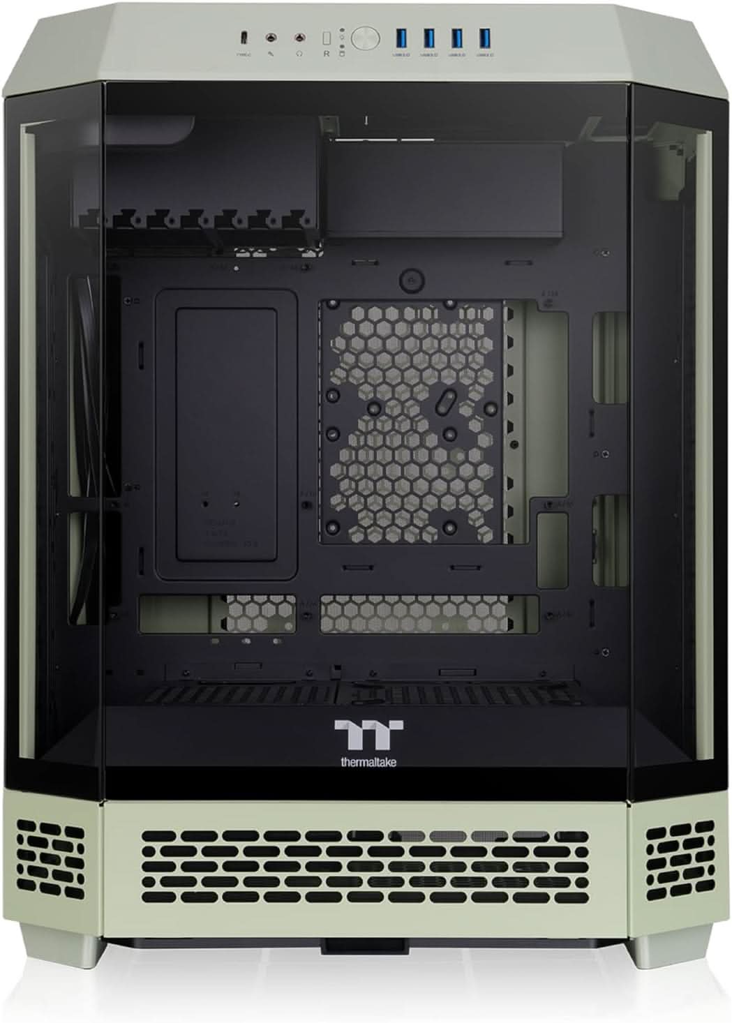 THERMALTAKE THE TOWER 600 ATX MICRO TOWER CASE GREEN