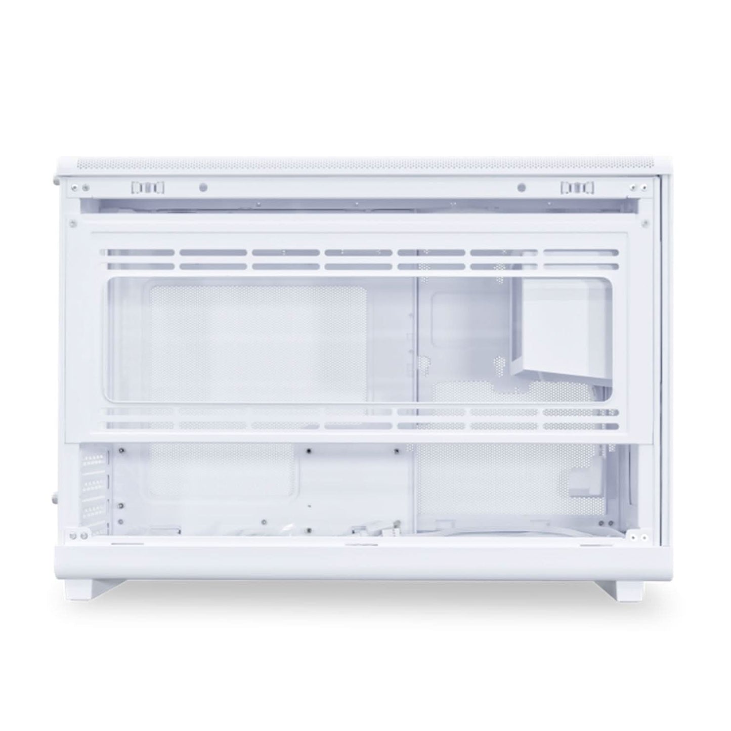 LIAN LI A3-MATX WOODEN PANEL MINI-TOWER GAMING CABINET - WHITE G99.A3W-WD.IN