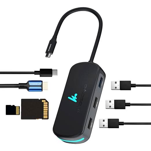Wozoyo Type C 7 in 1 Docking Station, Series 1