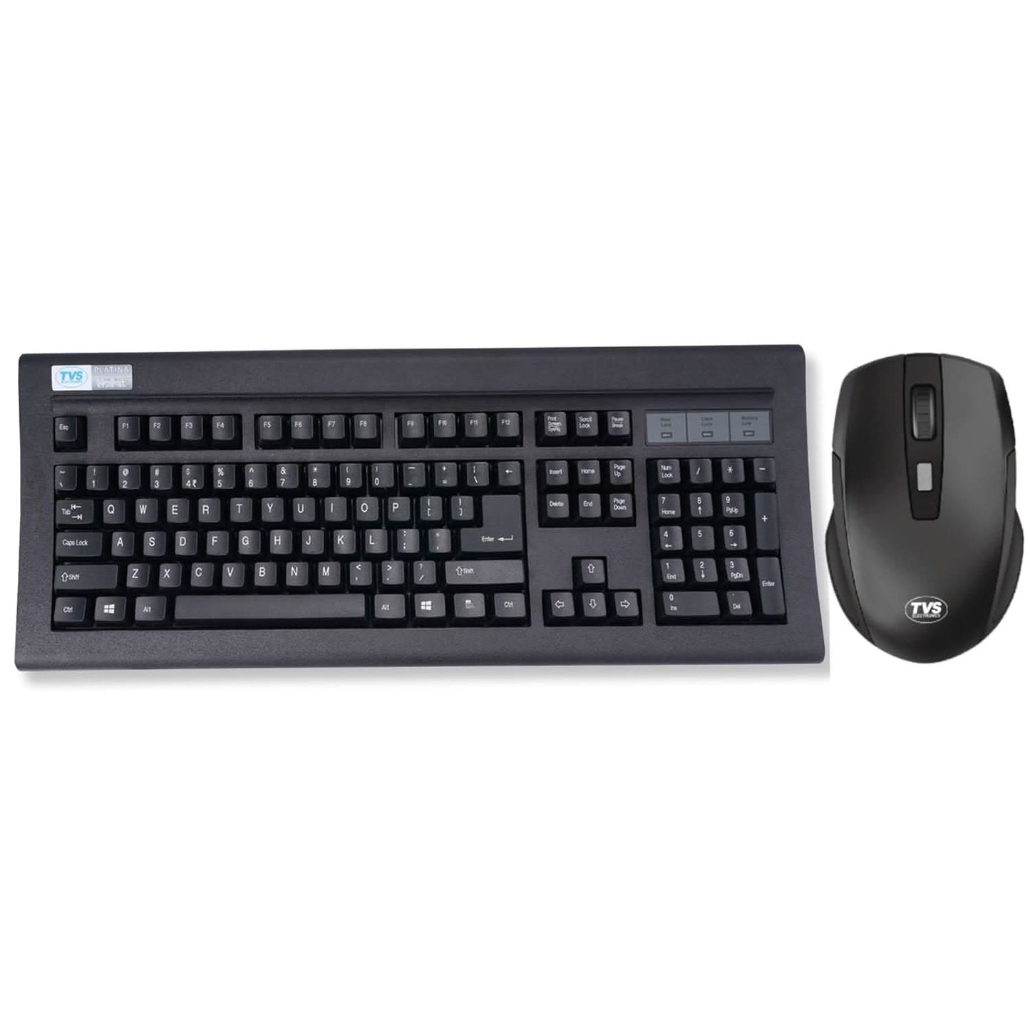 TVS Electronics Platina Wireless Keyboard & Mouse Combo