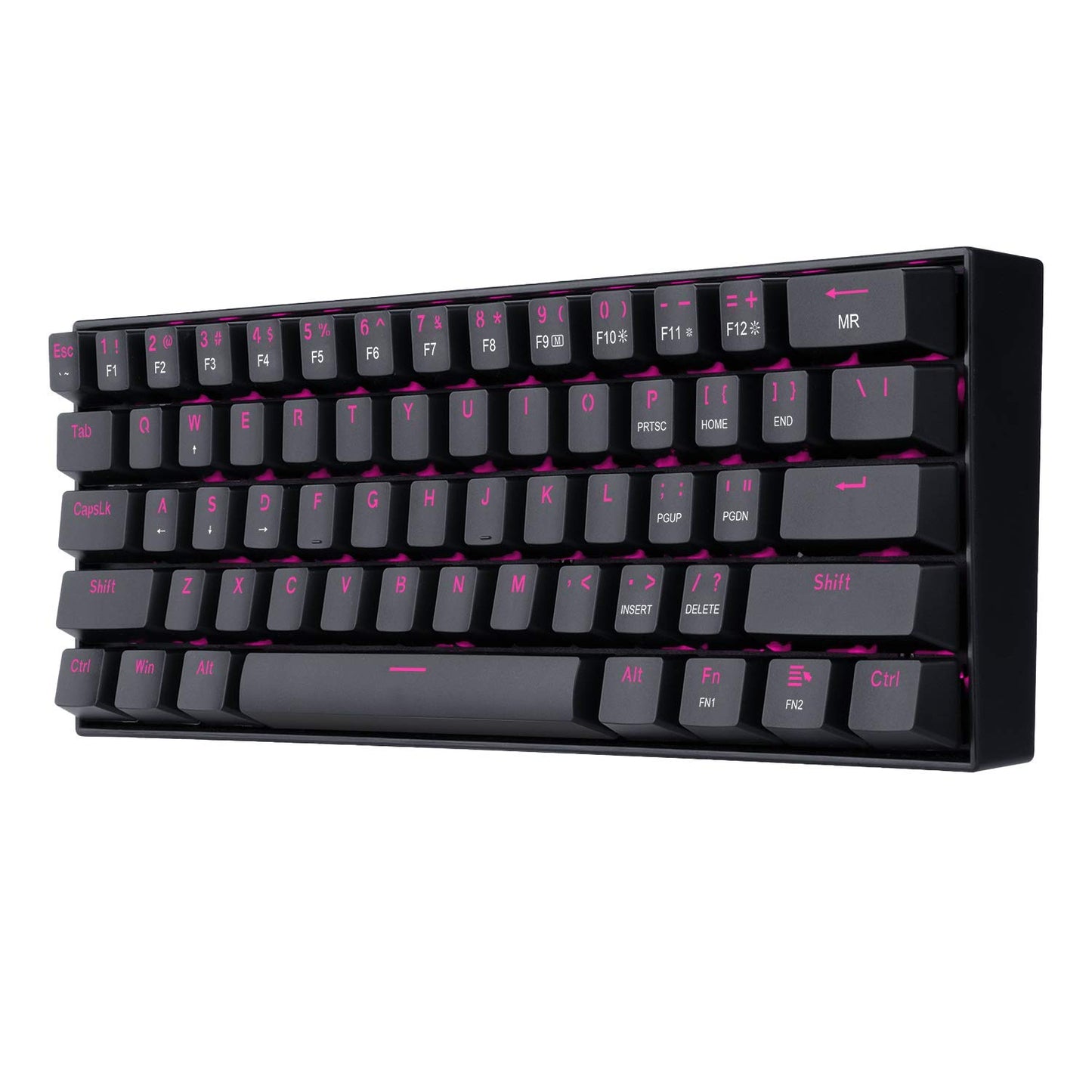 REDRAGON K630 PINK LED DRAGON BORN (BROWN SWITCH) KEYBOARD BLACK