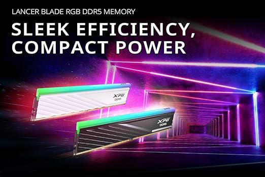 XPG DDR5 32GB (16X2) 6000 MHZ LANCER BLADE RGB BLACK