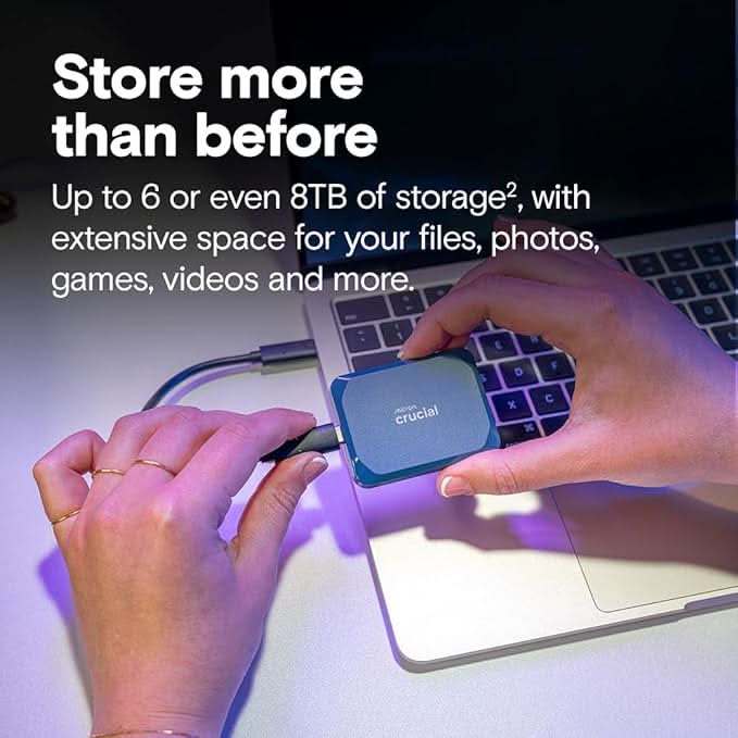 Crucial X10 1TB Portable SSD