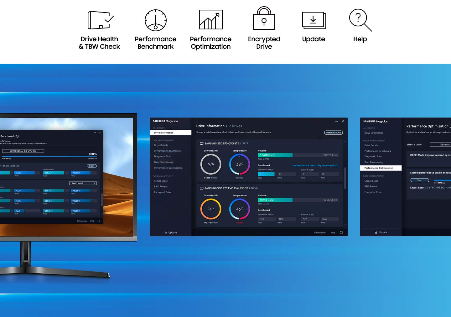 SAMSUNG 870 QVO 8TB SATA INTERNAL SOLID STATE DRIVE (SSD) (MZ-77Q8T0BW)