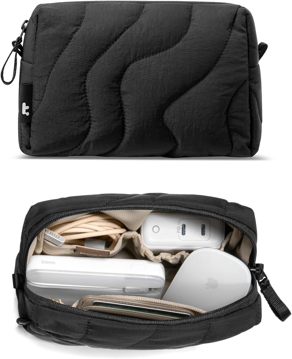 TOMTOC TERRA-A27 ACCESSORY POUCH 2L-BEIGE