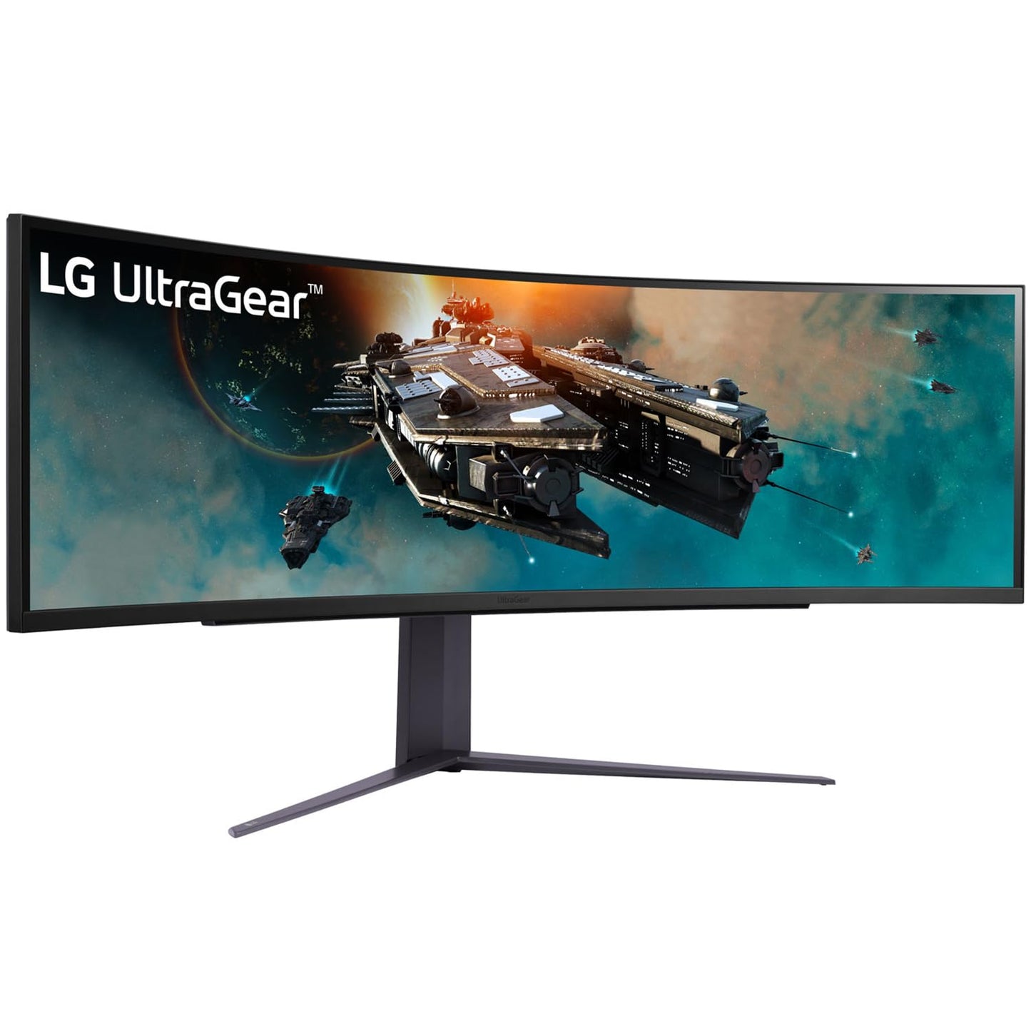 LG 49 INCH CURVED ULTRAGEAR DUAL QHD GAMING MONITOR, 49GR85DC (BLACK)