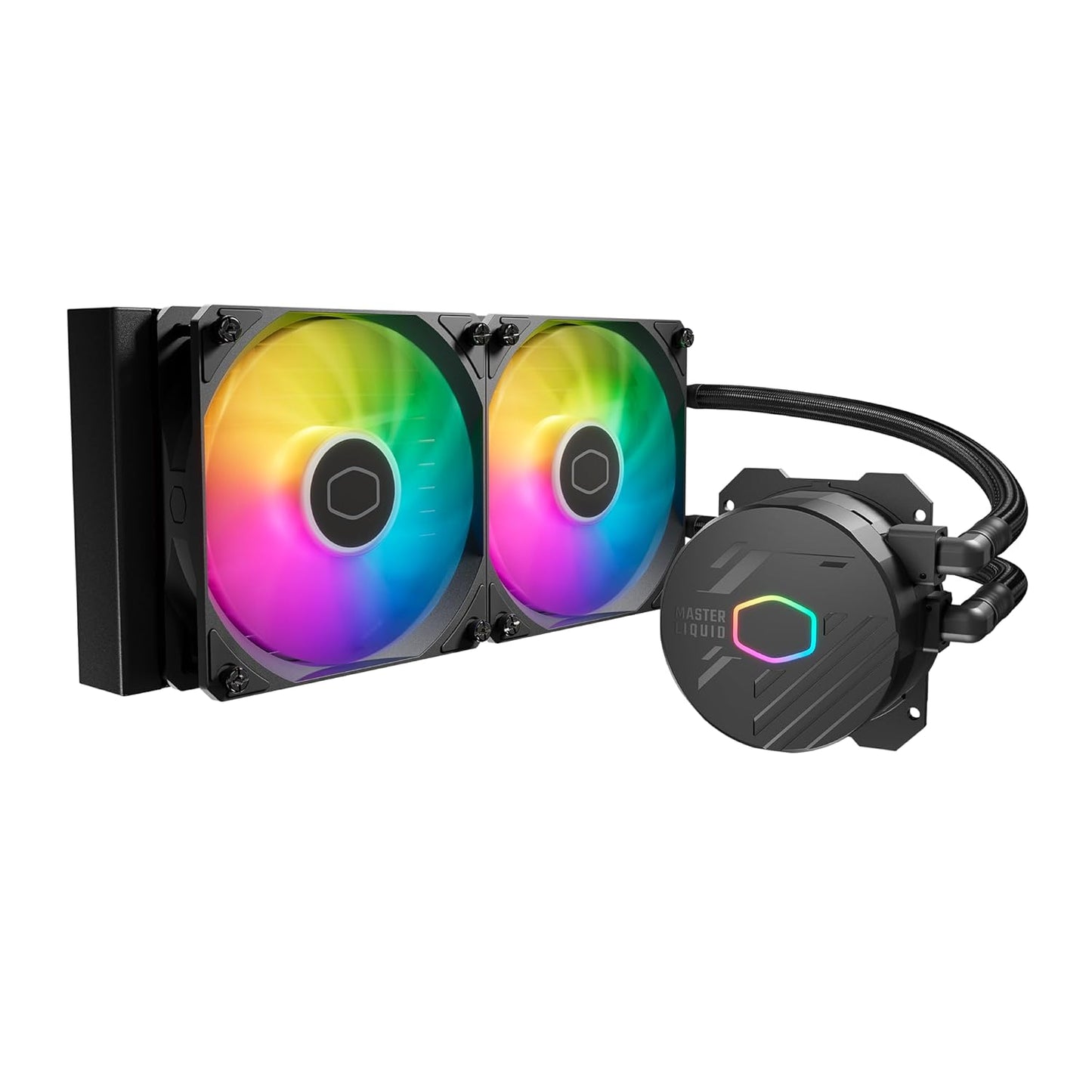 COOLER MASTER ML240L CORE 240MM ARGB AIO LIQUID COOLER BLACK MLW-D24M-A18PZ-R1