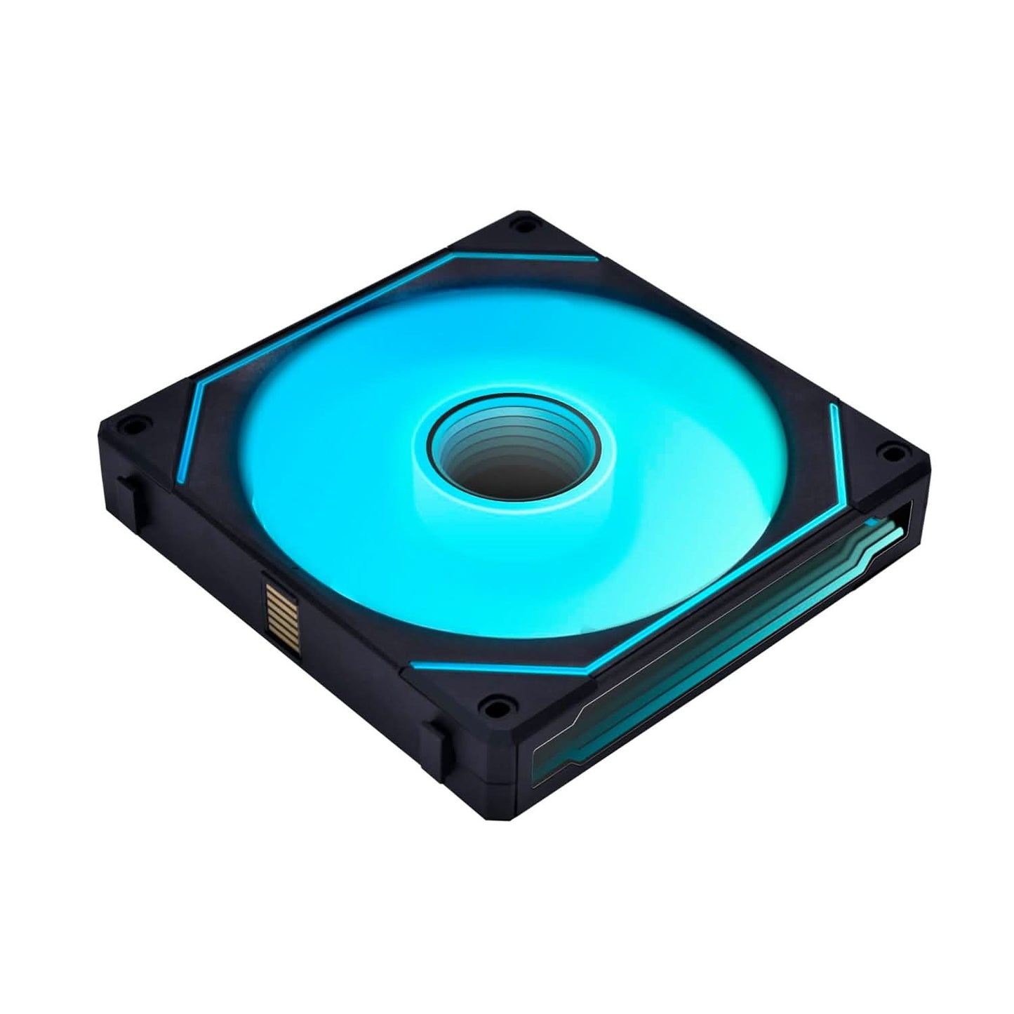 LIAN LI UNI FAN SL-INF REVERSE BLADE 140 INFINITY MIRROR 140MM ARGB SINGLE PACK CASE DESKTOP PC FAN, BLACK- G99.14RSLIN1B.IN