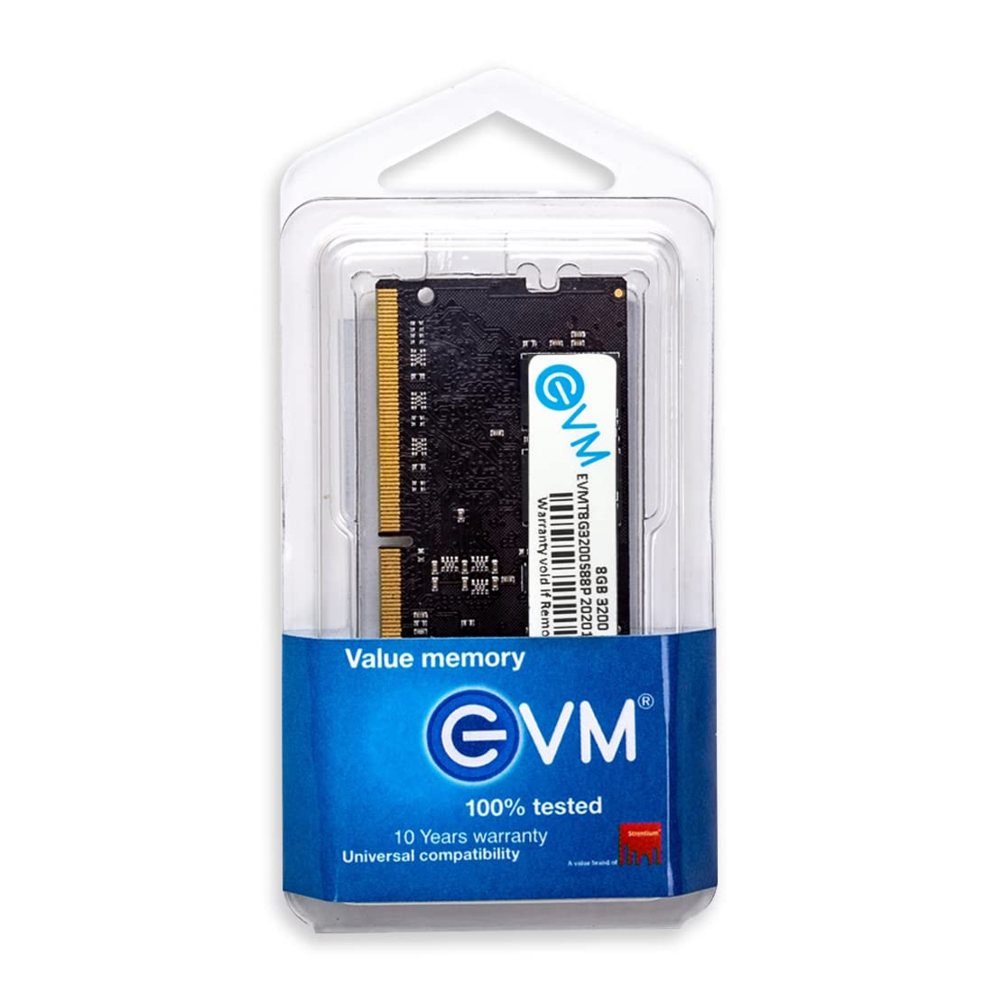 EVM DDR4 8GB LAPTOP RAM 3200MHZ -(EVMT8G3200S88P)