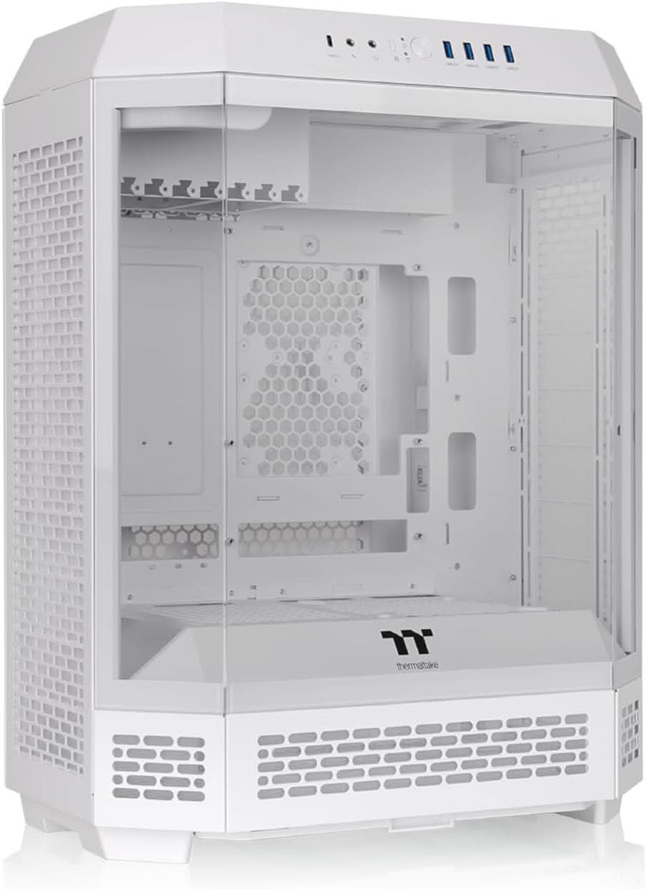 THERMALTAKE THE TOWER 600 SNOW WHITE ATX MICRO TOWER CABINET