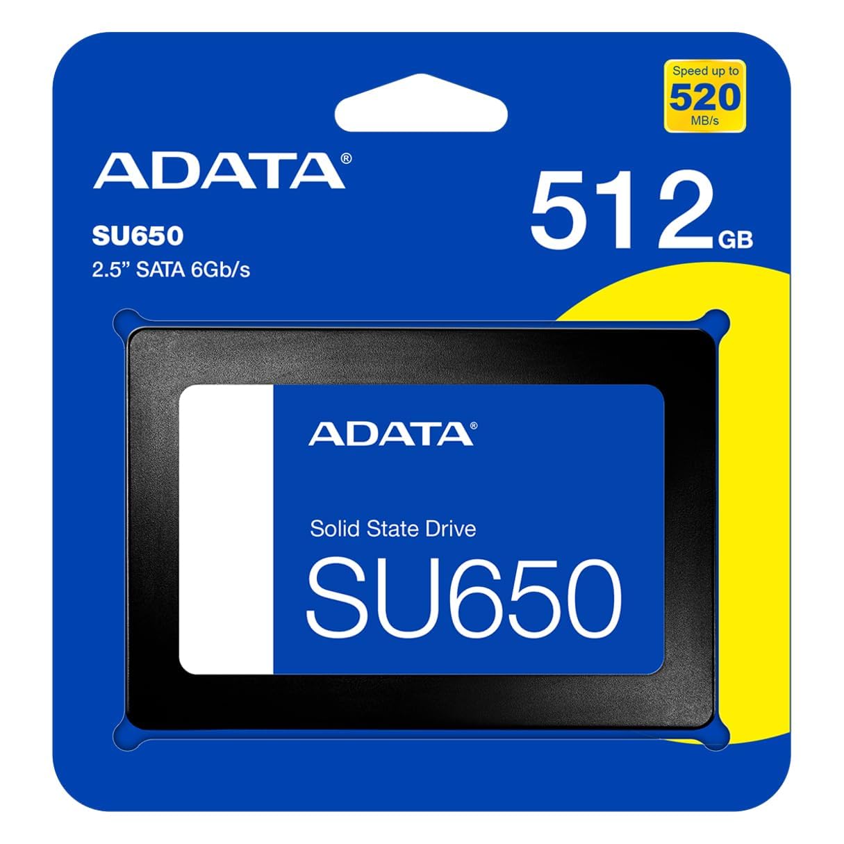 ADATA 512GB SATA SSD SU650 ASU650SS-512GT-R
