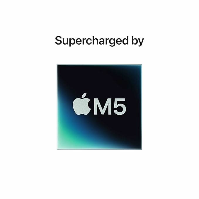 Apple 14-inch MacBook Pro M5 chip with 10 core CPU and 10 core GPU, 32GB, 1TB SSD - Silver