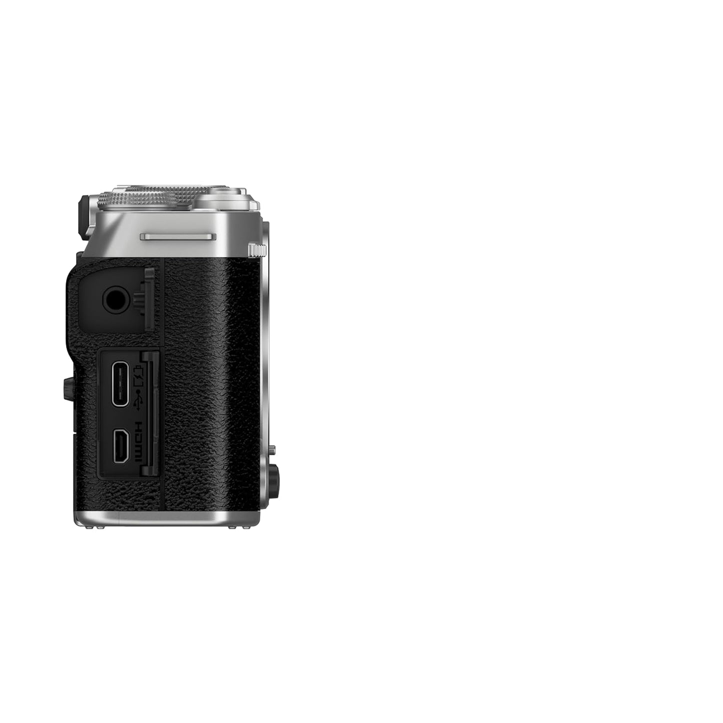 FUJIFILM X-M5 26.1MP APS-C X-TRANS CMOS 4|RETRO STYLE MIRRORLESS COMPACT TRAVEL CAMERA|6.2K VLOGGING|HIGH SPEED RECORDING FHD 240FPS|ADVANCE AF FOR STREET/LIFESTYLE/AMATEURS (BODY ONLY) -SILVER