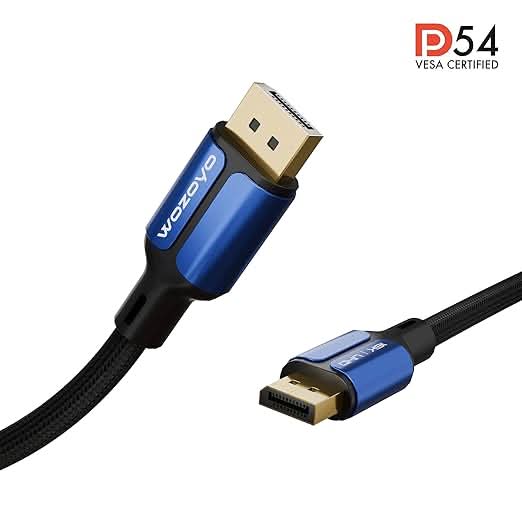 Wozoyo DisplayPort Cable 2.1 Compliant - 2Meter, Series 1