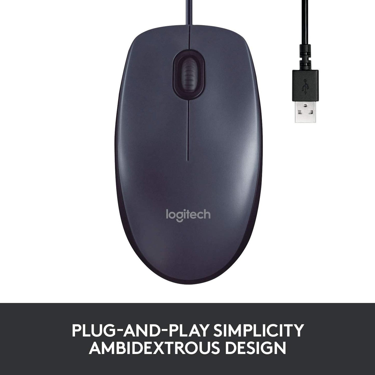 MOUSE-LOGITECH-USB-M100R