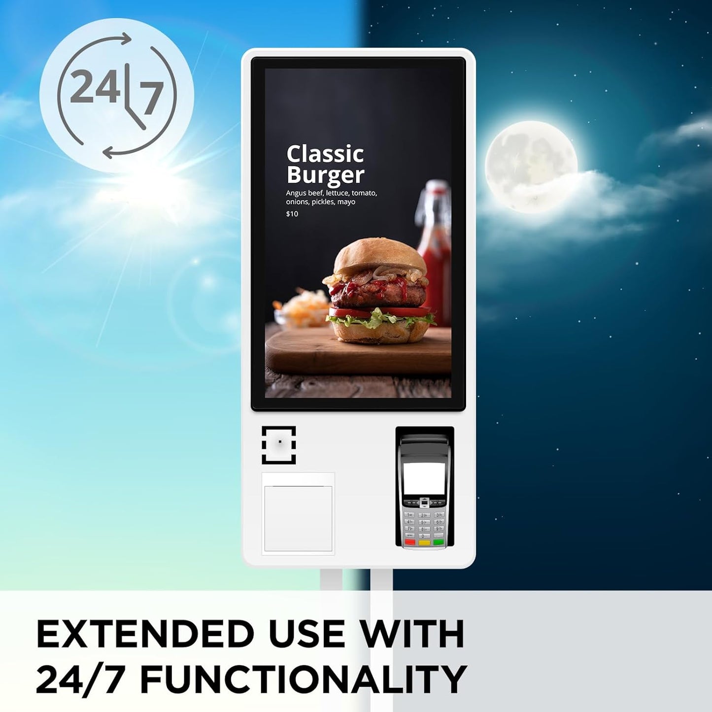 VIEWSONIC TD3207 32 INCH 1080P 10-POINT MULTI TOUCH SCREEN MONITOR WITH HDMI, USB TYPE B, AND DISPLAYPORT INPUTS