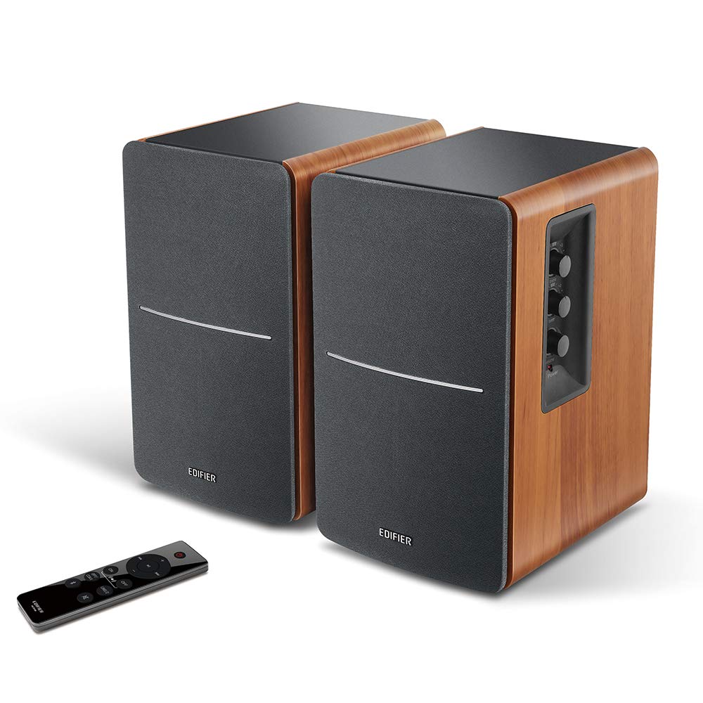 EDIFIER R1280DBS BLUETOOTH 5.0 WIRELESS DESKTOP/BOOKSHELF BROWN SPEAKERS