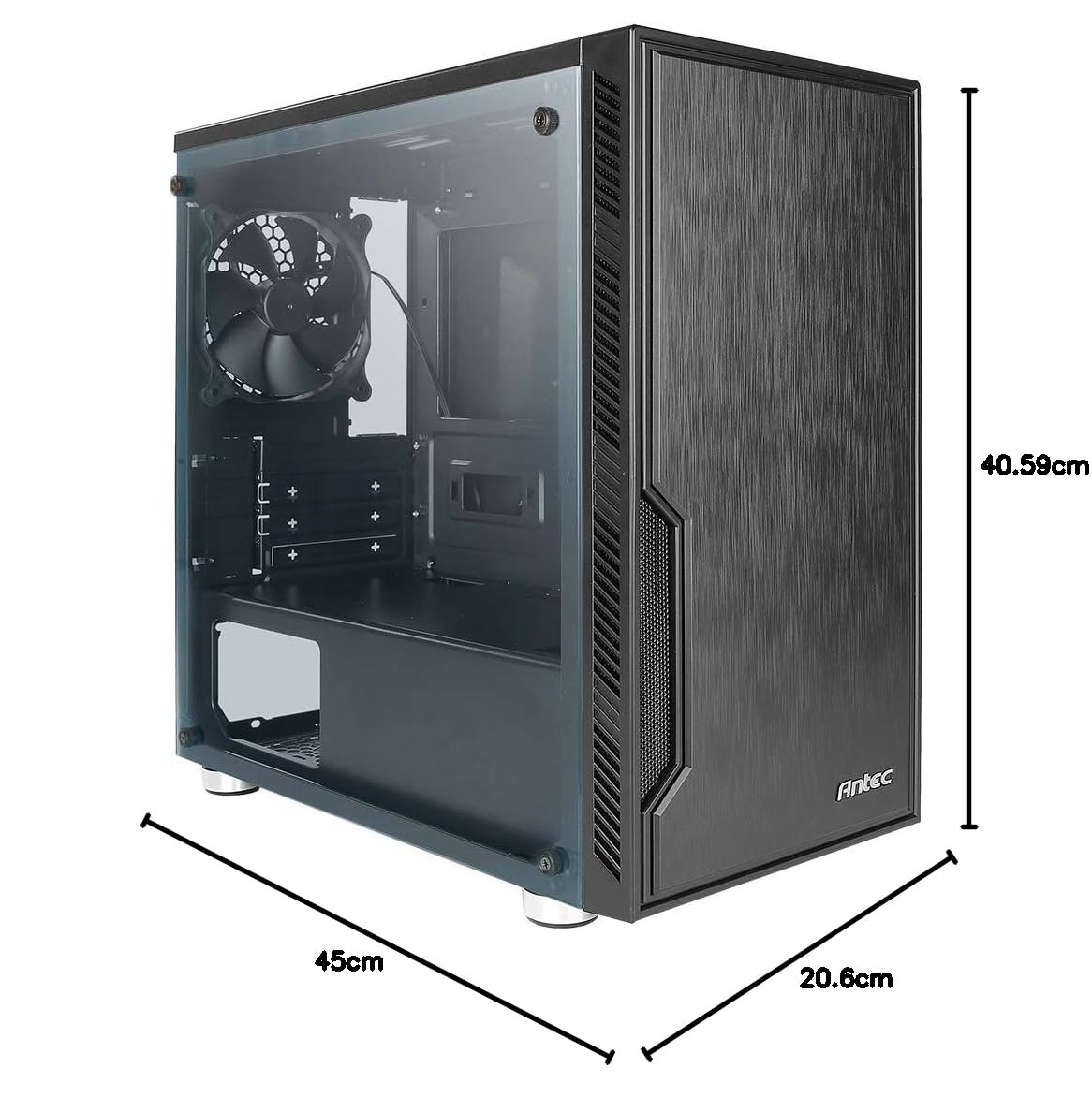 ANTEC VSK10 WINDOW MICRO-ATX CASE CABINET