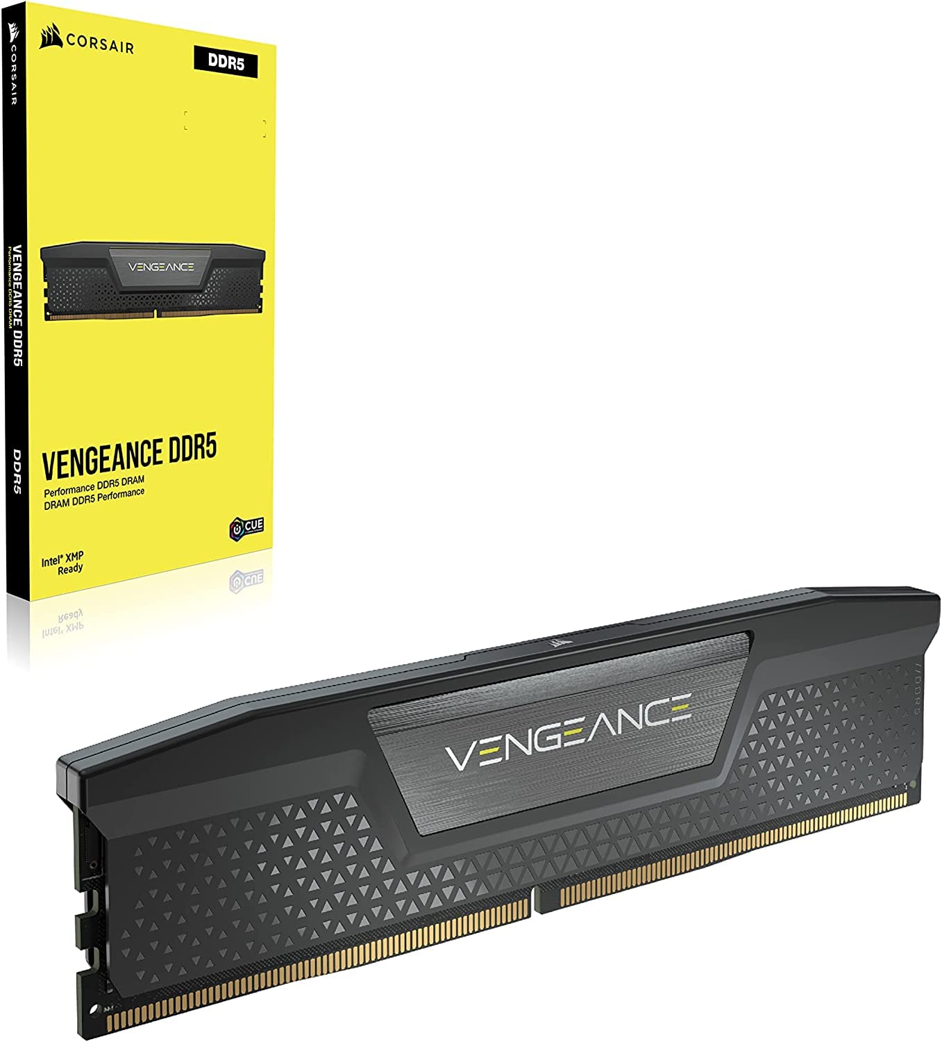 CORSAIR VENGEANCE 64GB (2X32GB) DDR5 DRAM 6000MT/S CL40 MEMORY KIT BLACK