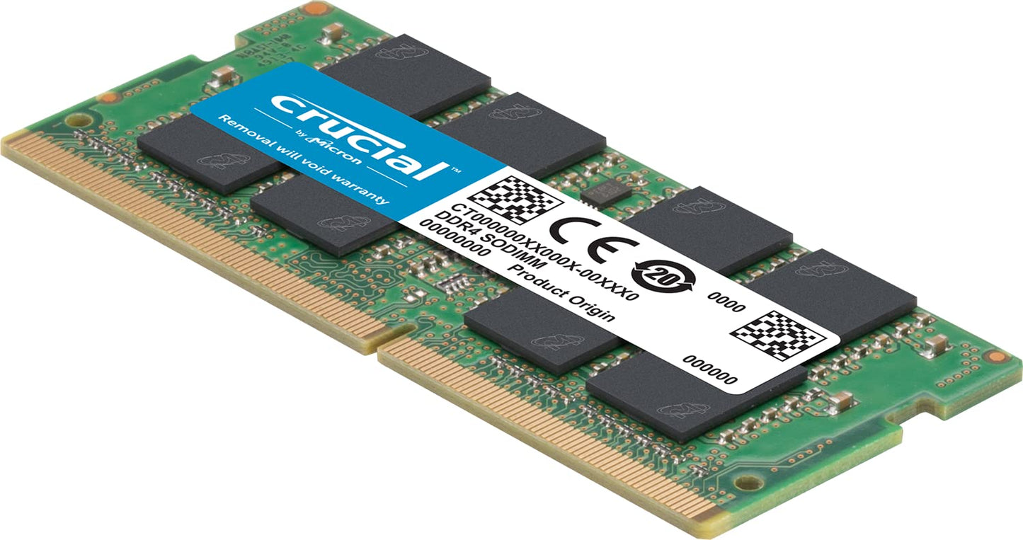 CRUCIAL 8GB DDR4-3200MHZ LAPTOP CL22 RAM CB8GS3200