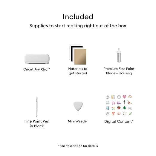 Cricut Joy Xtra Digital Version Die Cutting Machine White