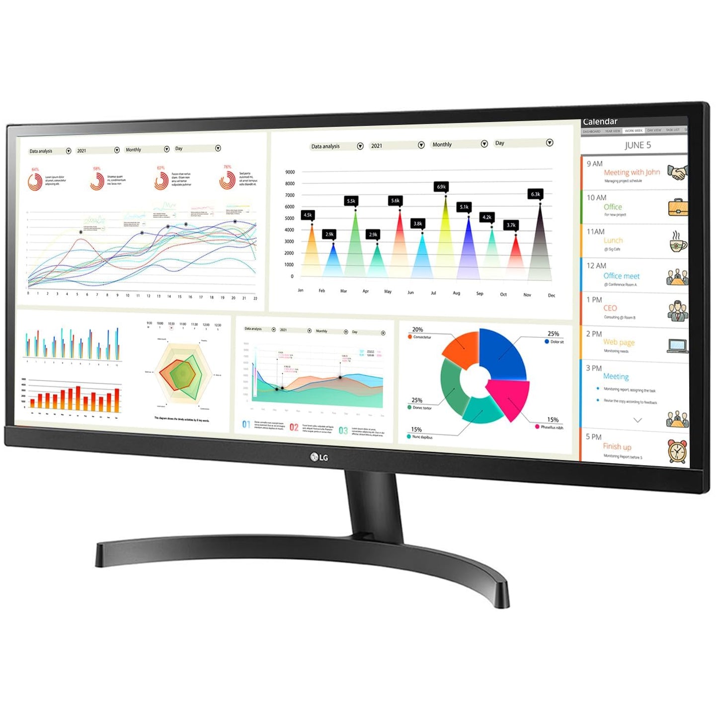 LG 29WL500-B ULTRAWIDE MONITOR