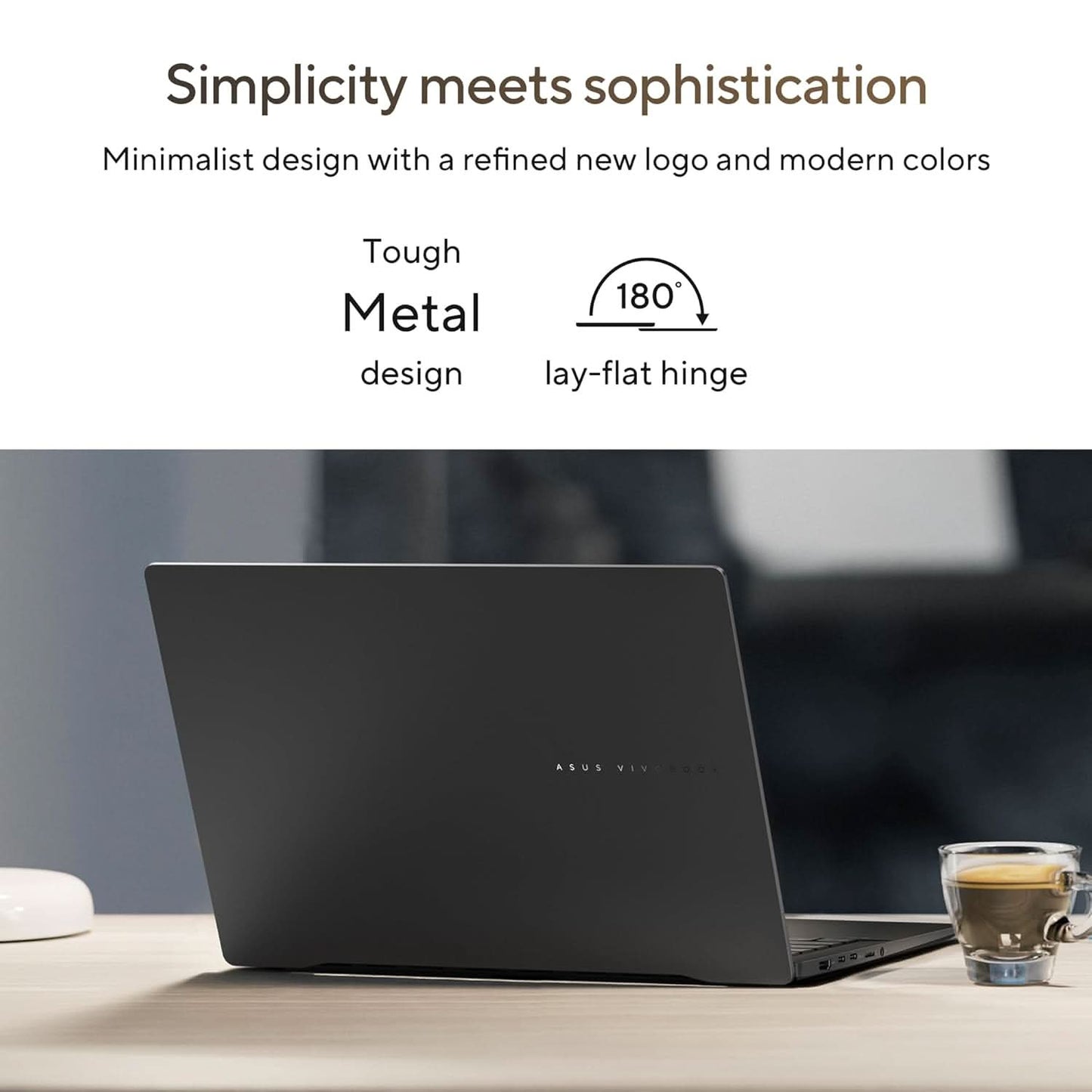 ASUS VIVOBOOK S 14 OLED, 3K OLED 16:10, 120HZ 400 NITS, AMD RYZEN AI 9 HX 370 PROCESSOR 2.0GHZ, BUILT-IN AI (24GB RAM/512GB SSD/WINDOWS 11/OFFICE 2021/NEUTRAL BLACK/1.3 KG), M5406WA-PP961WS