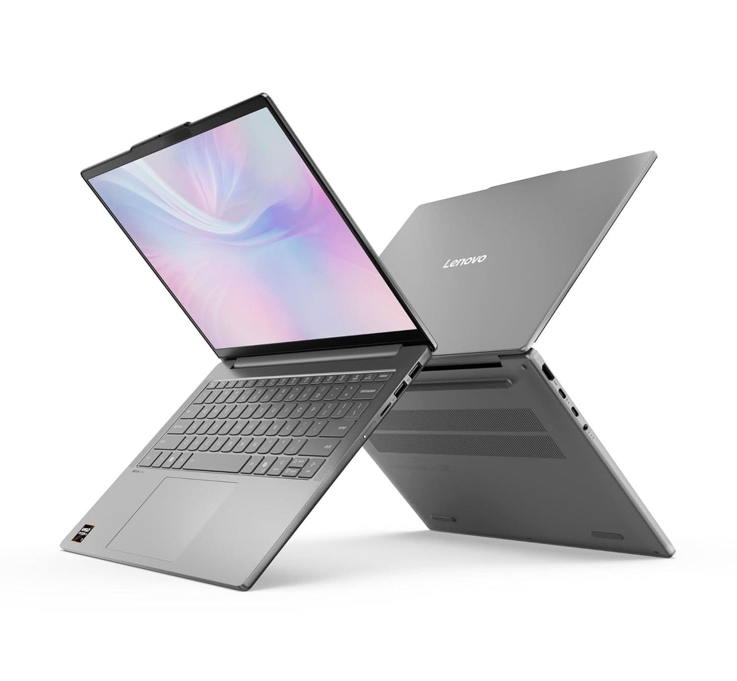 LENOVO IDEAPAD SLIM 5 AMD RYZEN AI 7 350, COPILOT+ AI PC(24GB RAM/1TB SSD/14(35.5CM) WUXGA OLED/AI NOW/50TOPS/WIN 11/OFFICE HOME 2024/BACKLIT KEYBOARD/1YR ADP FREE/GREY/1.4KG), 83HX001NIN AI LAPTOP