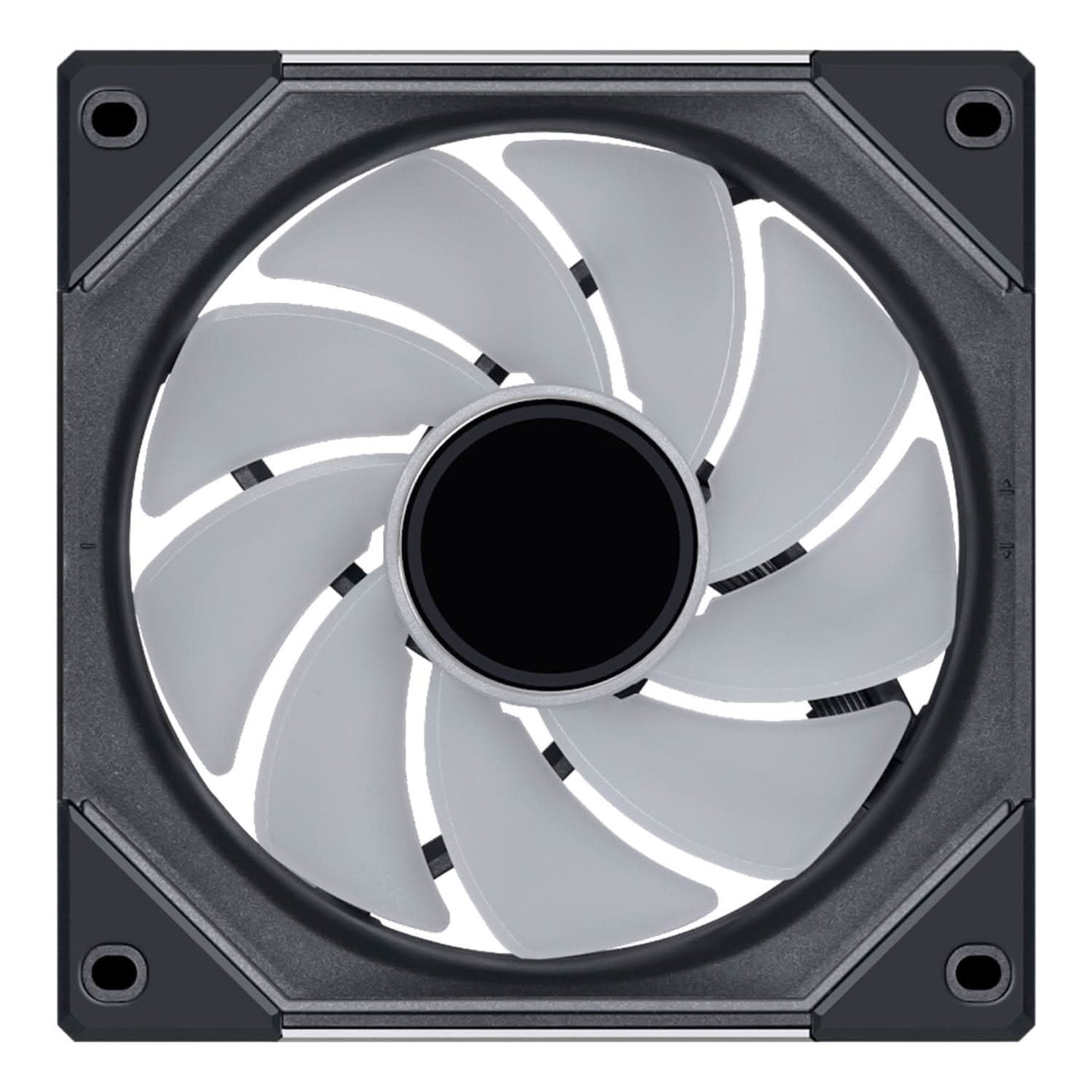 LIAN LI UNI FAN SL-INF REVERSE BLADE 120 INFINITY MIRROR 120MM ARGB SINGLE PACK CASE FAN, BLACK- G99.12RSLIN1B.IN
