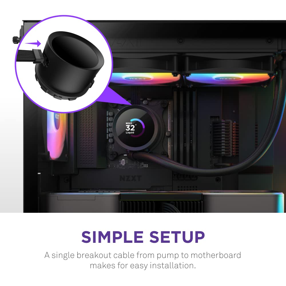 NZXT KRAKEN 360MM RGB AIO LIQUID COOLER BLACK