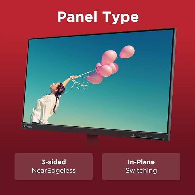 Lenovo L24-4e 24inch FHD IPS 100Hz Ultraslim Monitor