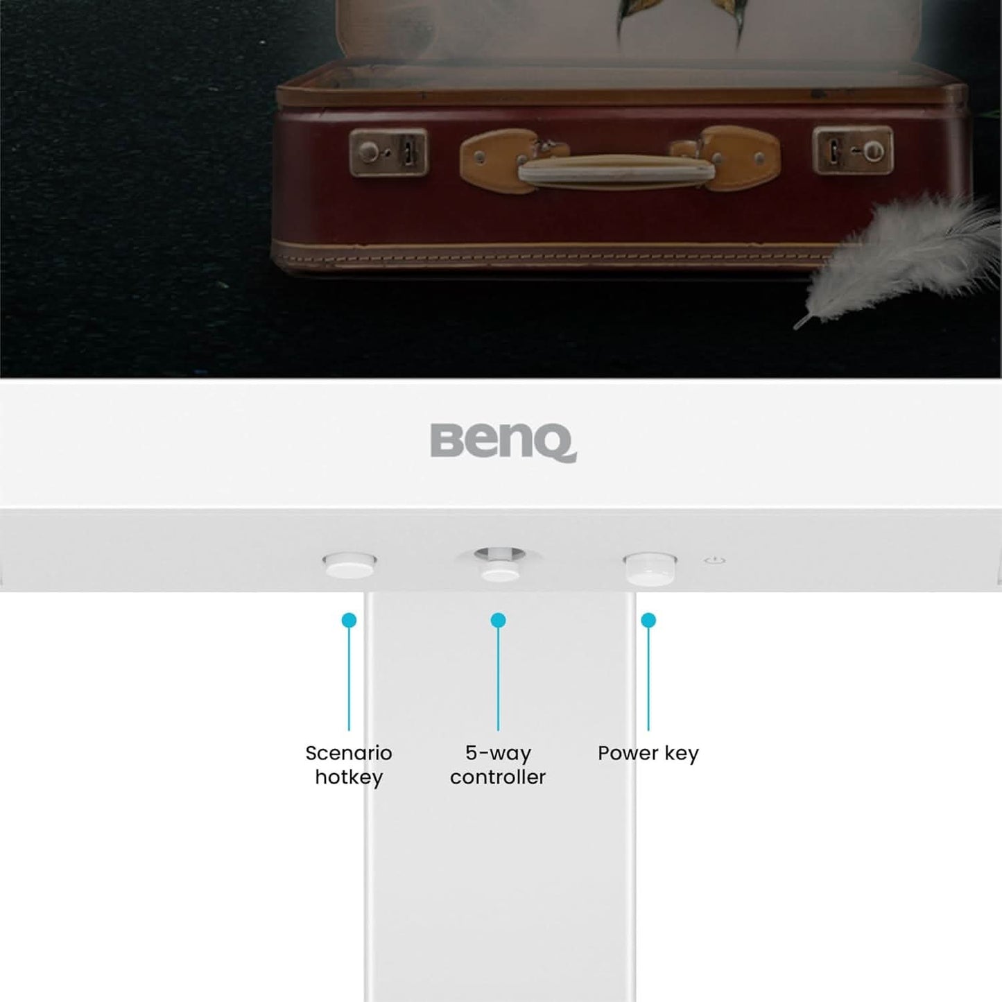 BENQ EW2790U 27 4K 3840X2160 PREMIUM MONITOR WHITE