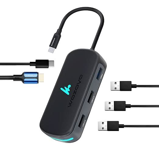 Wozoyo Type C 5 in 1 Docking Station , Series 1