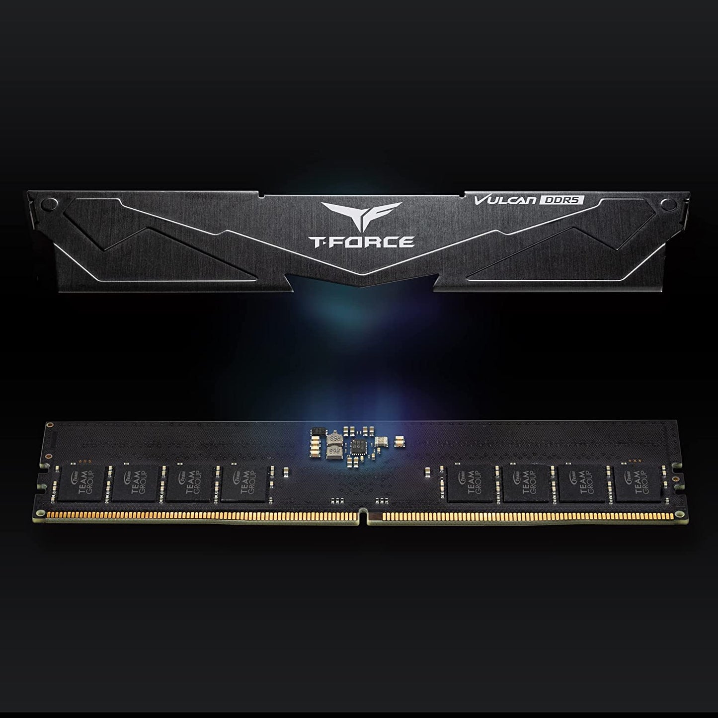 TEAMGROUP T-FORCE VULCAN 8GB (8GBX1) DDR5 5200MHZ DESKTOP RAM (BLACK)