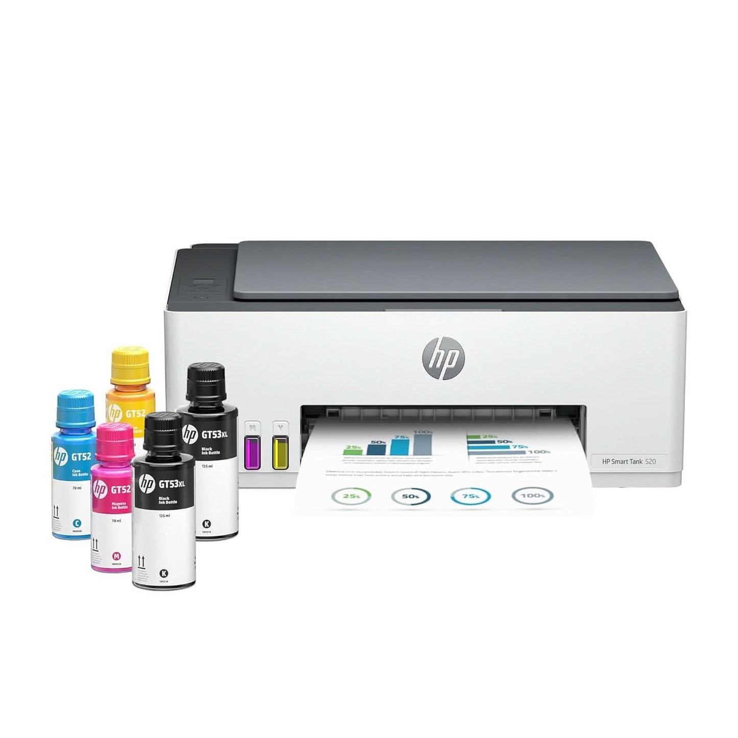 HP SMART TANK 520 ALL-IN-ONE COLOUR PRINTER PRINT, SCAN & COPY 1F3W2A