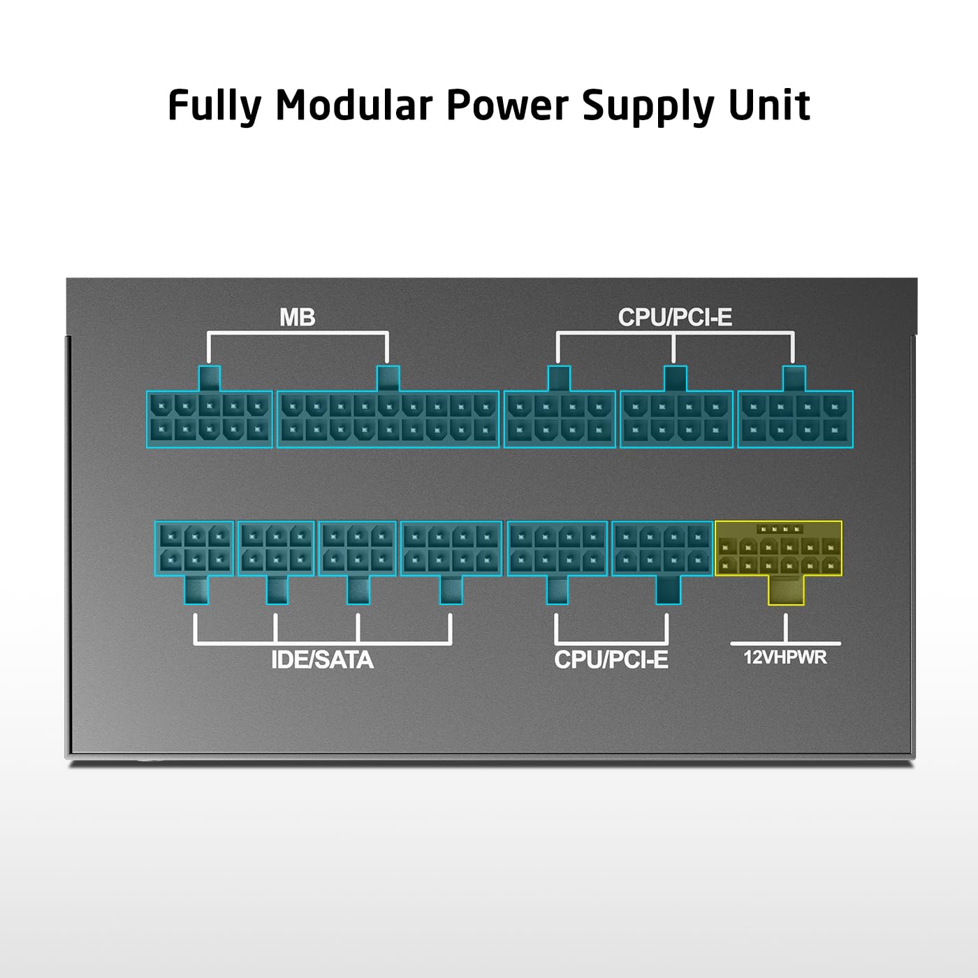 PROLAB DESIGN XPOWER XP-1200 POWER SUPPLY UNIT ATX 3.1