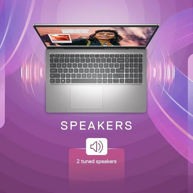 Dell 15 DC15250 Laptop, 13th Gen Intel Core i5-1334U, 8GB RAM, 512GB SSD, 15.6 Inch FHD Display, Windows 11, Microsoft Office 2024