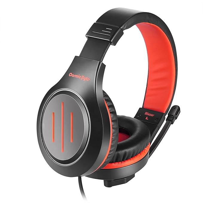 COSMIC BYTE BLAZAR RED GAMING HEADPHONE