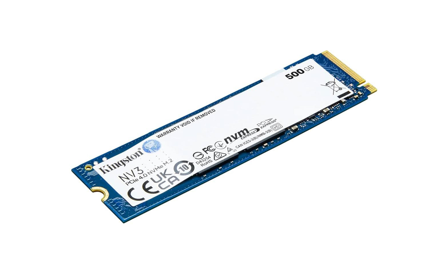 KINGSTON 500G NV3 M.2 2280 NVME SSD SNV3S/500G