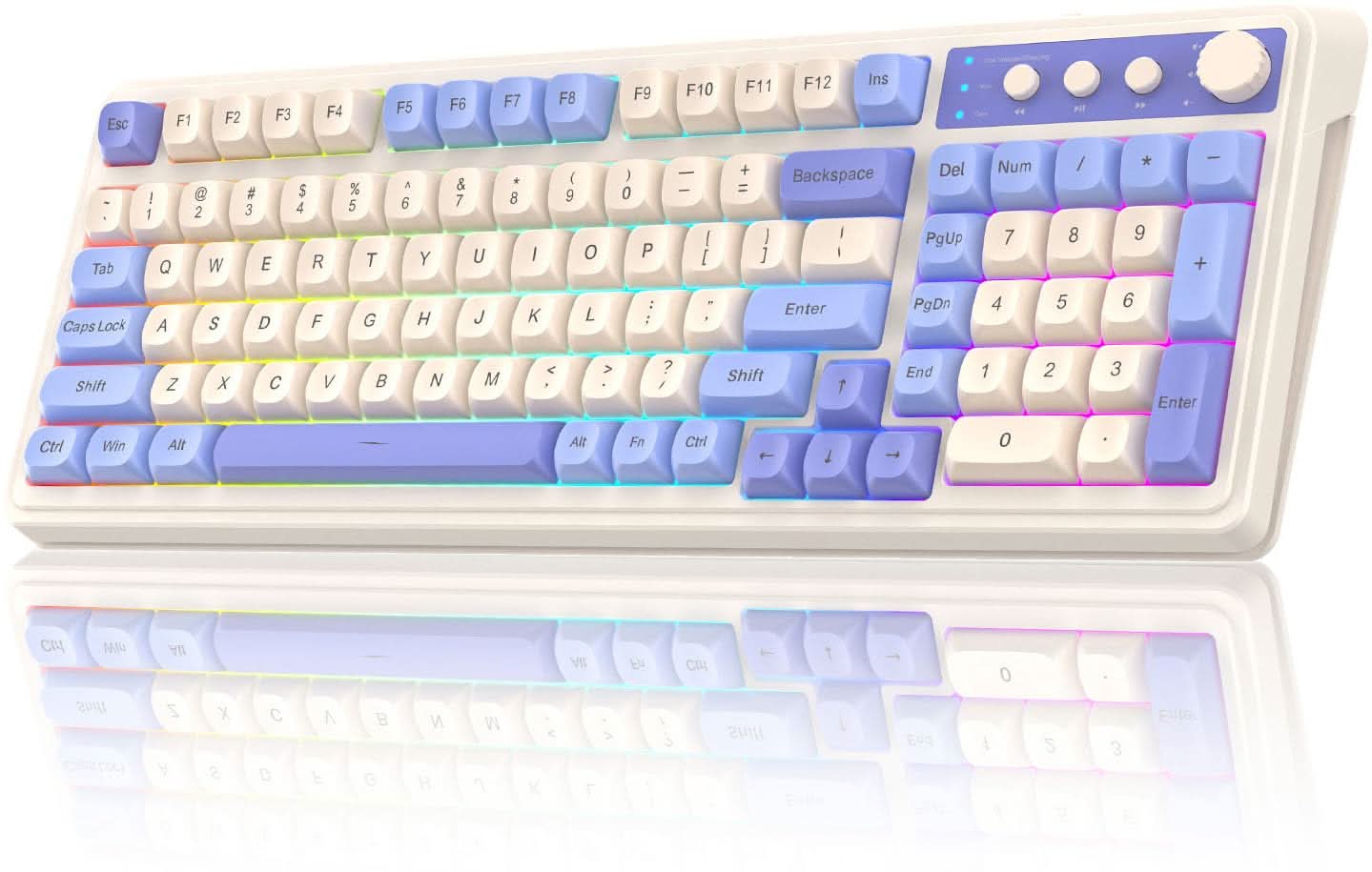 AULA S99 PURPLE MEMBRANE GAMING KEYBOARD