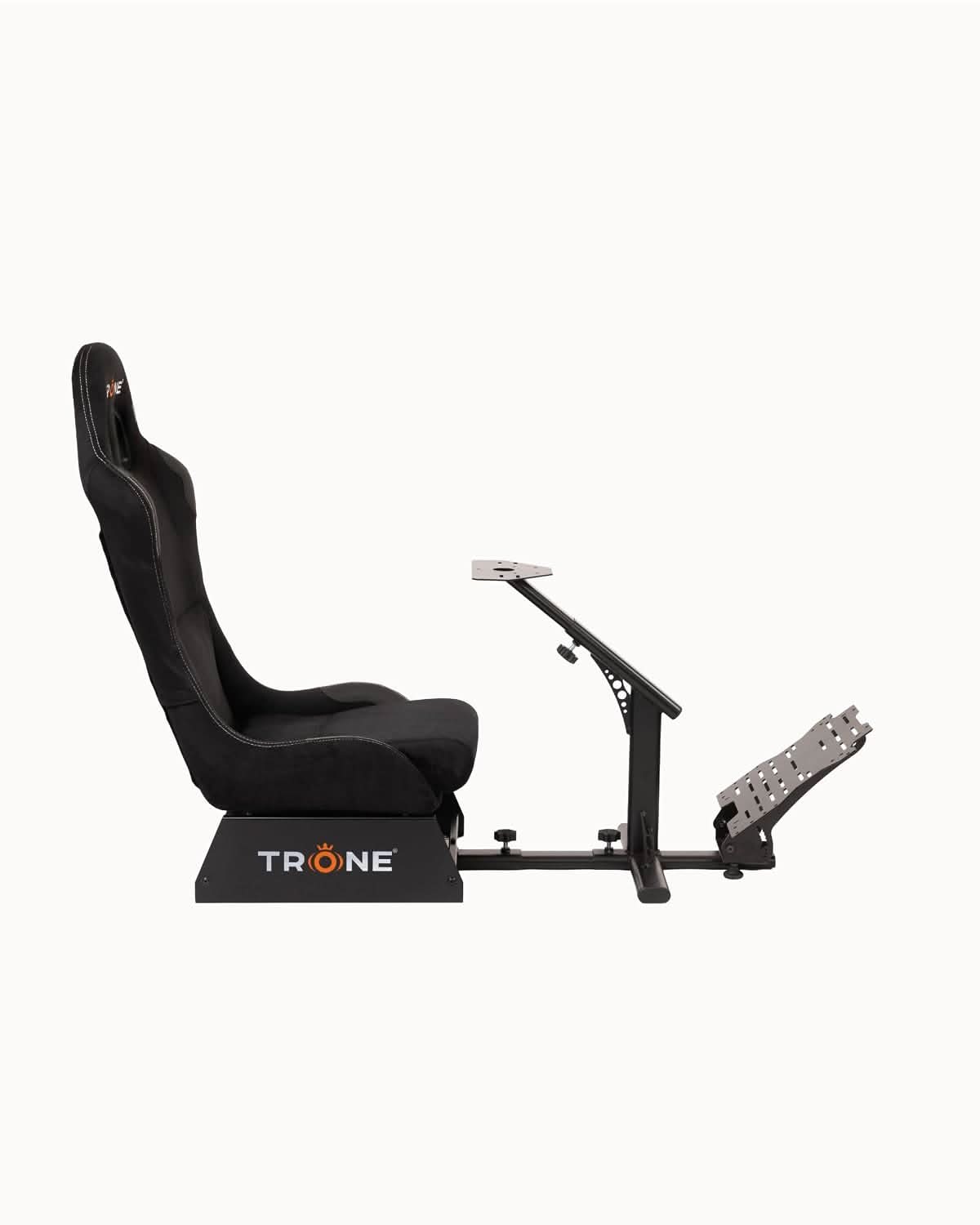 TRONE RS-1 Sim Racing Cockpit Bundle with ViewPoint Monitor Stand & SteadyMat Floor Mat