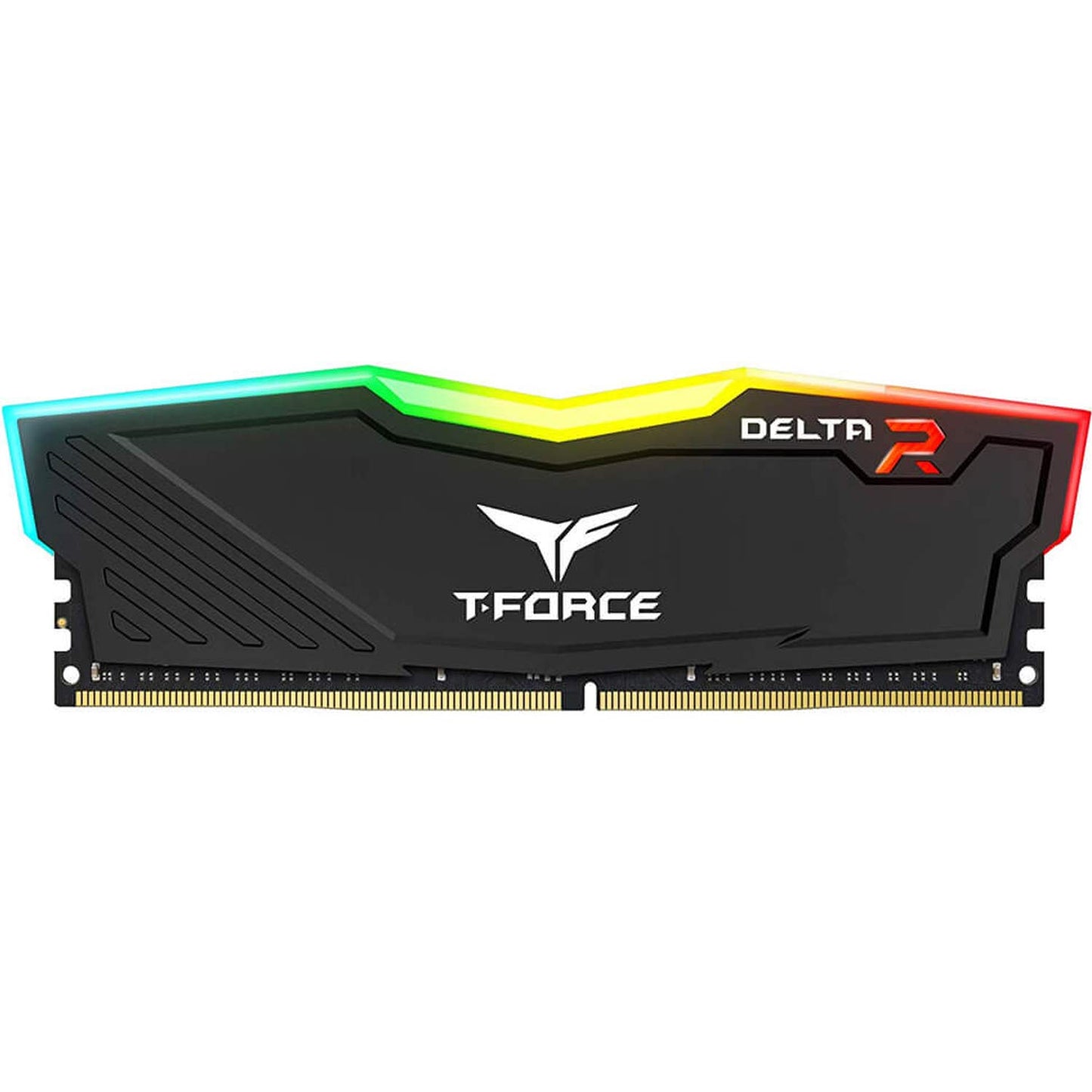 TEAMGROUP T-FORCE DELTA RGB 8GB (8GBX1) DDR4 3600MHZ BLACK