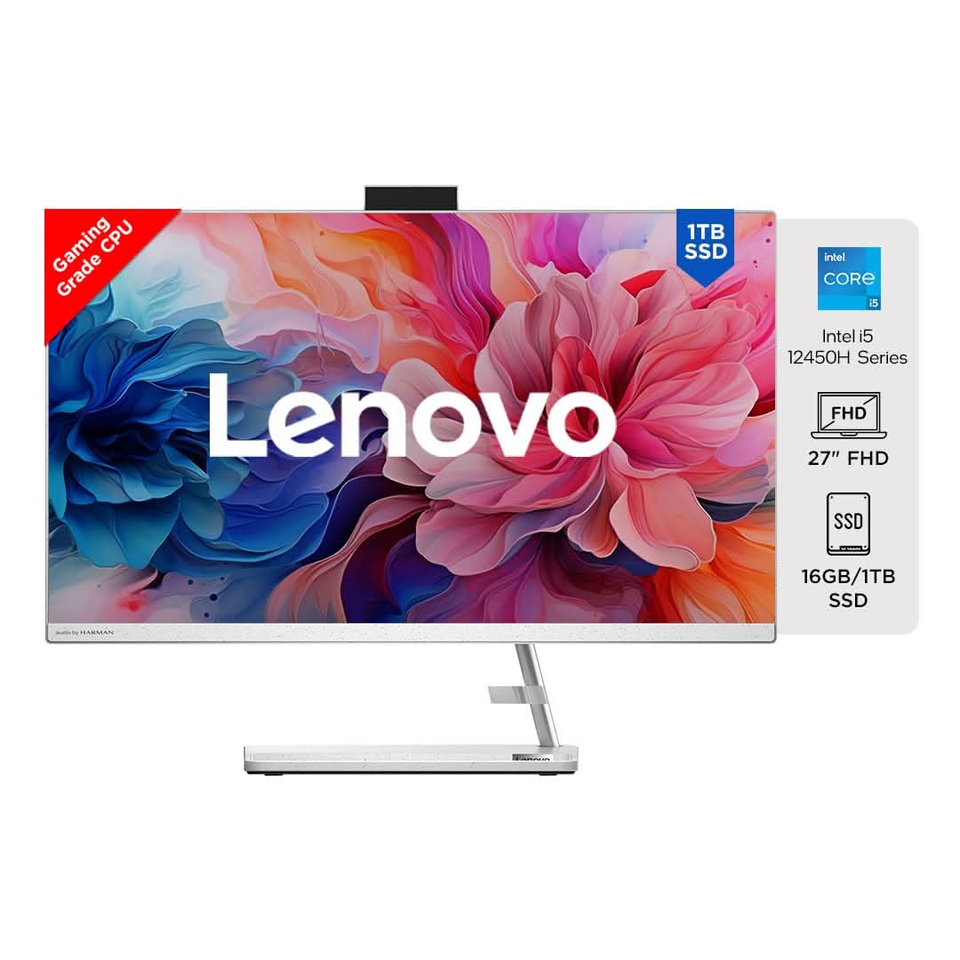 LENOVO IDEACENTRE AIO 3 F0GJ00F5IN (12TH GEN CORE I5/ 16 GB RAM/ 512 GB SSD/ WIN 11)