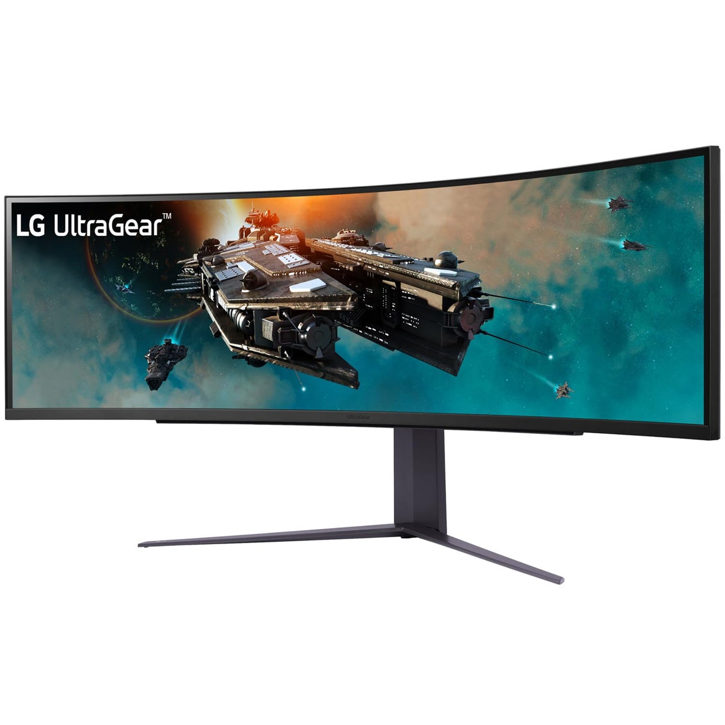LG 49 INCH CURVED ULTRAGEAR DUAL QHD GAMING MONITOR, 49GR85DC (BLACK)