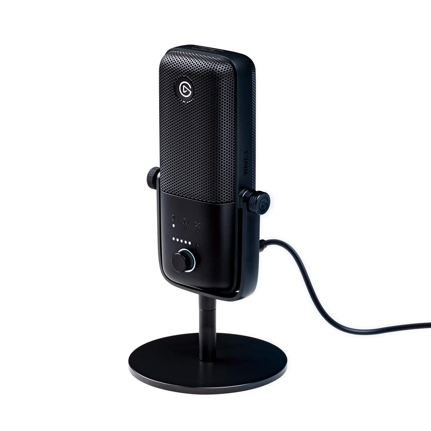 ELGATO WAVE:3 PREMIUM USB CONDENSER UNIDIRECTIONAL MICROPHONE AND DIGITAL MIXING SOLUTION 10MAB9901