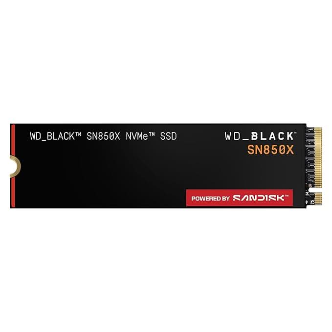 Western Digital WD Black SN850X NVMe 4TB WDS400T2X0E-00BCA0