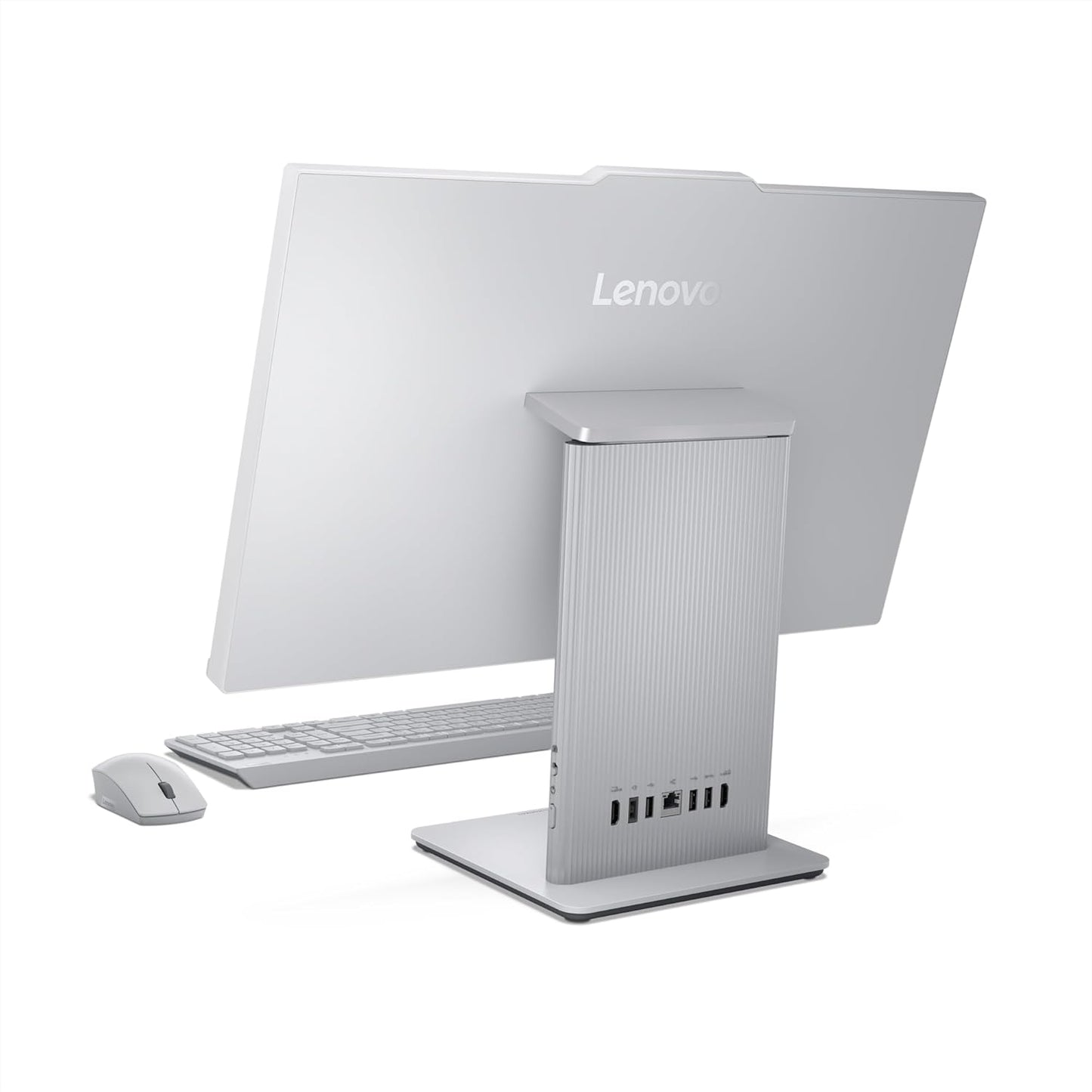 Lenovo IdeaCentre AIO 13th Gen Core i5-13420H 24" FHD IPS (16GB RAM/512GB SSD/Windows11/Office 24/3Wx2 Harman Speakers/Wireless EOS Keyboard & Mouse, Cloud Grey), F0HN00PHIN All-in-One Desktop